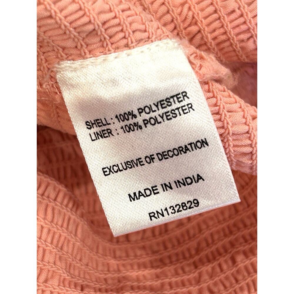 Lovers + Friends Kora Smocked 2 Piece Set Size M Crop Top & Mini Skirt in Pink - Picture 7 of 8